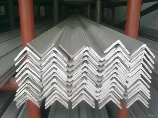 AISI 201 Unequal Equal Stainless Steel Angle Bar 3mm - 12mm Thickness