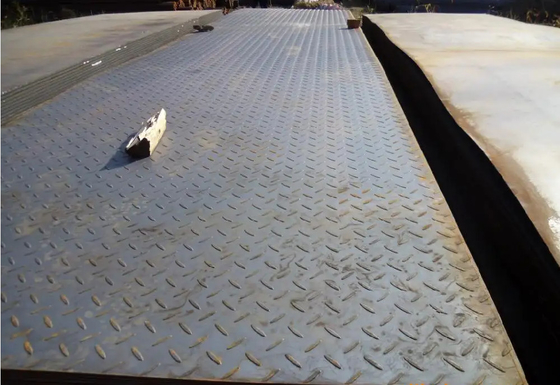 MS Mild Alloy Carbon Steel Plate Sheet ASTM A36 A283 A387 S235jr Checkered