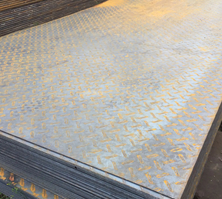MS Mild Alloy Carbon Steel Plate Sheet ASTM A36 A283 A387 S235jr Checkered