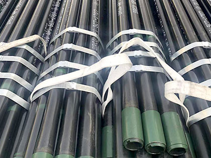 6M - 12M Length Galvanized Carbon Steel Pipe Oiled Seamless Mild Steel Tube