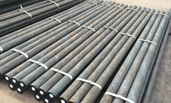 1020 1045 A36 Carbon Steel Round Bar 15mm Customized For Construction