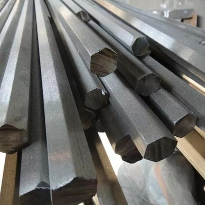 Polished Stainless Steel Profile Bar Rod C / Round / Square / Hexagonal Shape