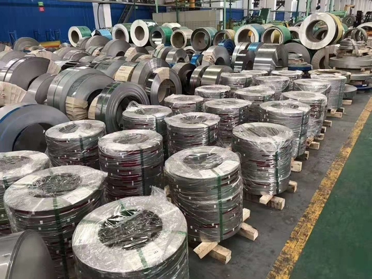 Bright Polished Stainless Steel Strips 201 304 316 321 0.5mm Thickness Customized
