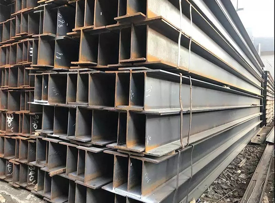 A36 Stainless Steel I Beams Hot Rolled SS400 - SS540 H Section Steel Beams
