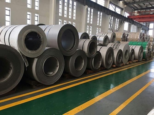 AISI JIS 403 Stainless Steel Coil 201 304 2b Surface Cold Rolled For Decoration